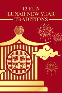 Oriental New Year Pinterest Pin Design