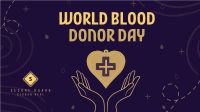 Handy Blood Donation Facebook event cover Image Preview