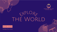 Explore the World Facebook Event Cover Design