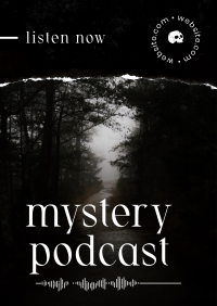 Dark Mysteries Poster Design
