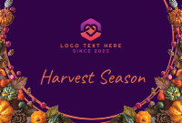 Harvest Season Pinterest Cover Design