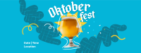 Oktoberfest Beer Festival Facebook Cover Design