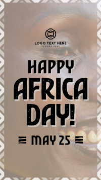 Africa Day Commemoration  TikTok Video Design