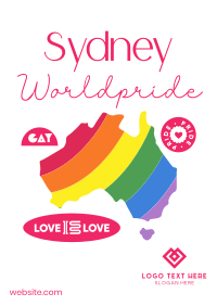 Pride Stickers Poster Design