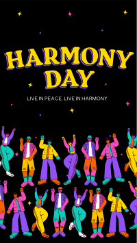 Harmony Day Sparkles Instagram Story Design