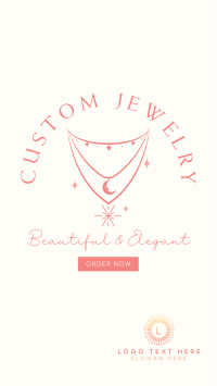 Custom Jewelries Facebook story Image Preview