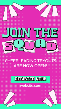 Playful Cheer Squad Instagram Reel Design