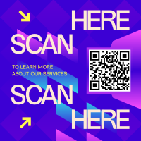 Modern Corporate QR Code Instagram Post Image Preview