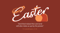 Easter Resurrection YouTube Video Design