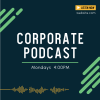 Corporate Podcast Instagram post Image Preview