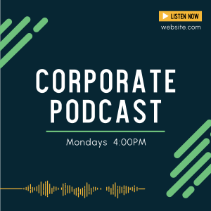 Corporate Podcast Instagram post Image Preview