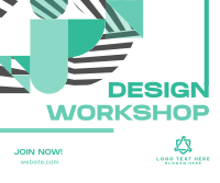 Modern Abstract Design Workshop Facebook post Image Preview