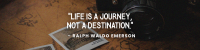 Life is a Journey LinkedIn banner Image Preview