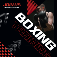 Join our Boxing Gym Instagram Post Design