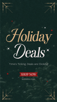 Elegant Holiday Deals Instagram Story Preview