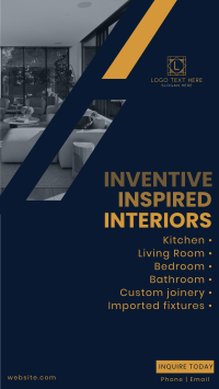 Inventive Inspired Interiors Instagram story Image Preview