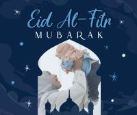 Joyous Eid Al-Fitr Facebook Post Design