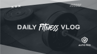 Fitness Gym YouTube Video Image Preview