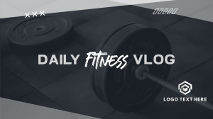 Fitness Gym YouTube Video Image Preview