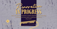 Renovation In Progress Facebook ad Image Preview