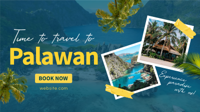 Palawan Paradise Travel Facebook event cover Image Preview