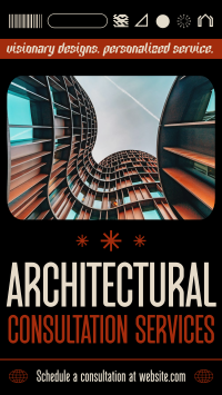Brutalist Architectural Services Instagram Story Design