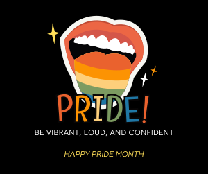 Say Pride Celebration Facebook post