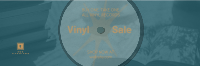 Vinyl Record Sale Twitter header (cover) Image Preview