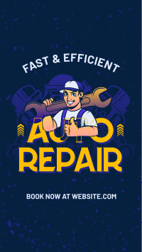 Professional Auto Repair TikTok video Image Preview