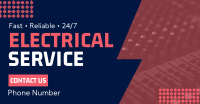Handyman Electrical Service Facebook Ad Design