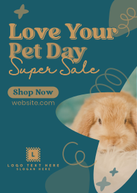 Dainty Pet Day Sale Poster Image Preview