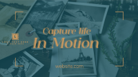 Capture Life in Motion Facebook Event Cover Design