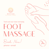 Foot Massage Instagram post Image Preview