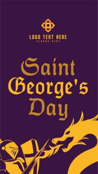 Saint George's Celebration Instagram Reel Preview