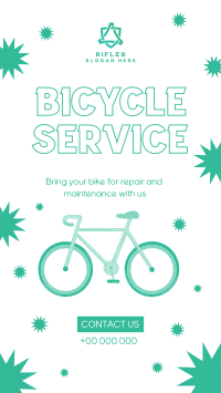 Plan Your Bike Service Facebook story Image Preview