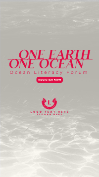 One Ocean TikTok Video Design