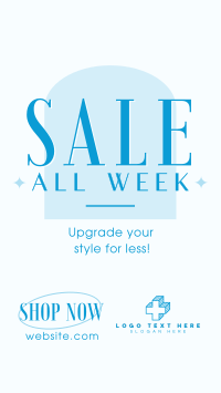 Minimalist Sale Facebook story Image Preview