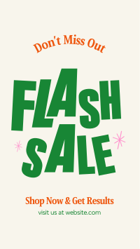 Flash Sale Instagram Story Design