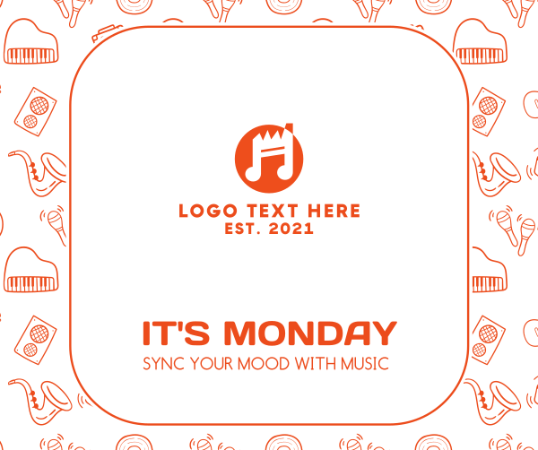 Music Monday Instruments Facebook Post Design Image Preview