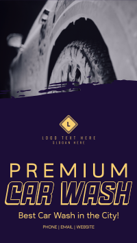 Premium Car Wash YouTube short Image Preview