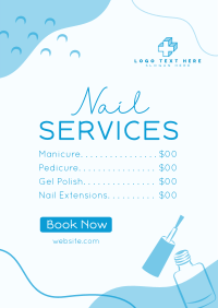 Where Nails Become Art Flyer Image Preview