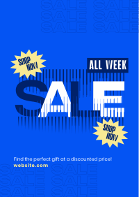 Playful All Week Sale Flyer Image Preview