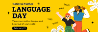 Mother Language Day Twitter Header Image Preview