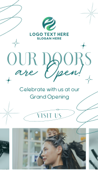 Grand Opening Salon Instagram reel Image Preview