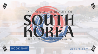 Korea Travel Package Facebook event cover Image Preview
