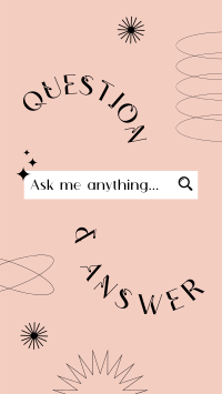 Minimalist Q&A Video Image Preview