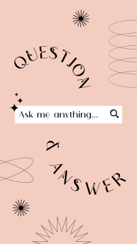 Minimalist Q&A TikTok video Image Preview