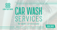 Car Wash Services Facebook Ad Design