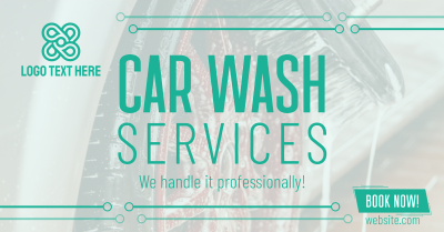 Car Wash Services Facebook ad Image Preview