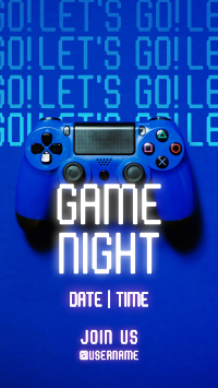 Game Night Console TikTok video Image Preview